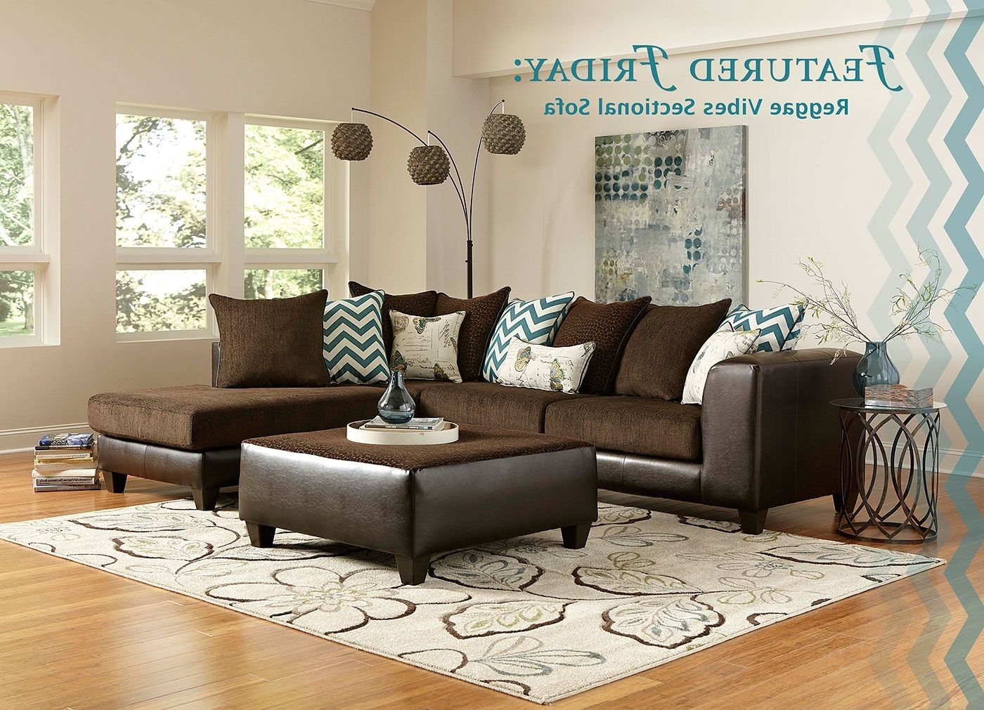 American Freight 7 Pc Living Room