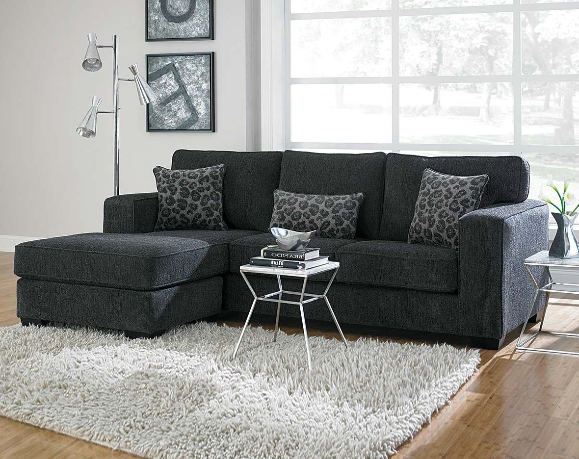 leah grey and charcoal sofa bed