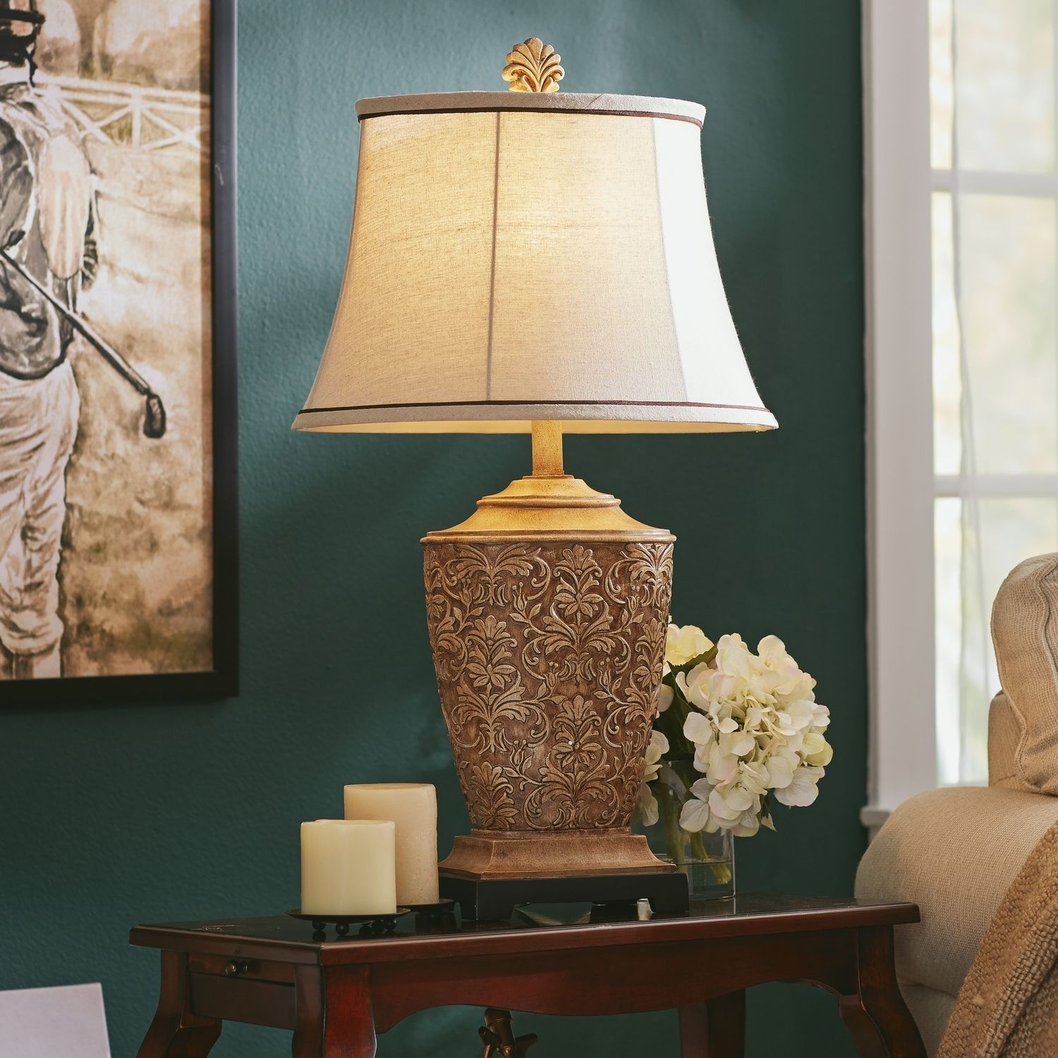 luxury table lamps living room