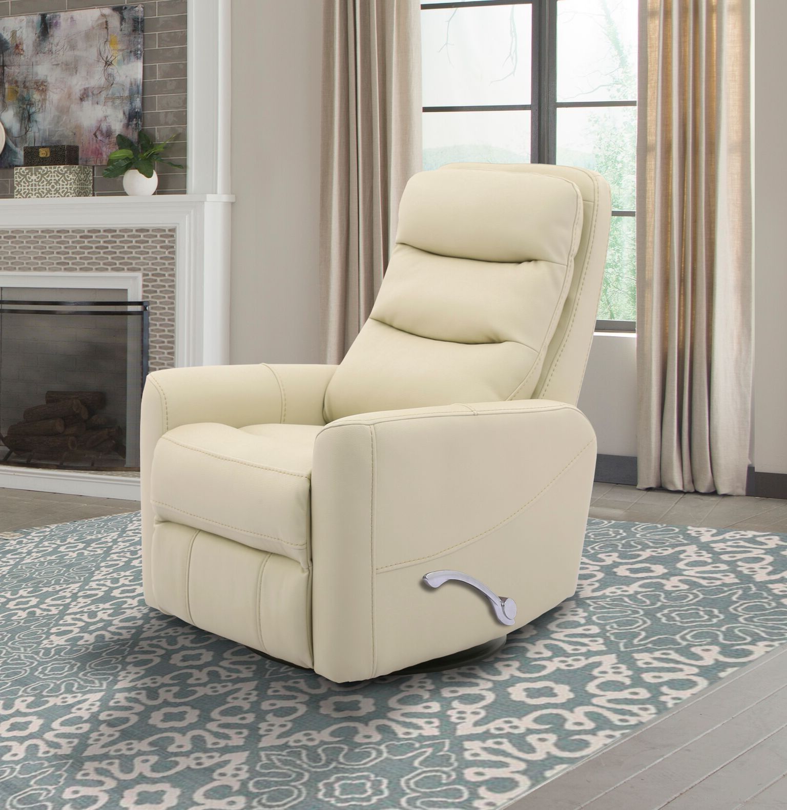 hercules swivel glider recliner